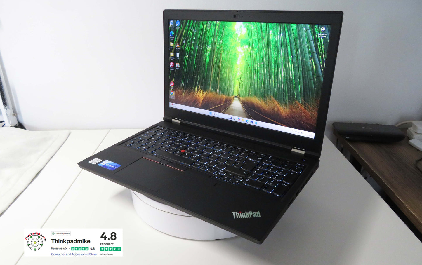 Lenovo ThinkPad P15 i7 *HEX CORE* 10850H 2.7Ghz 40GB RAM 512GB IPS B\L KB NVIDIA T2000 (1201)