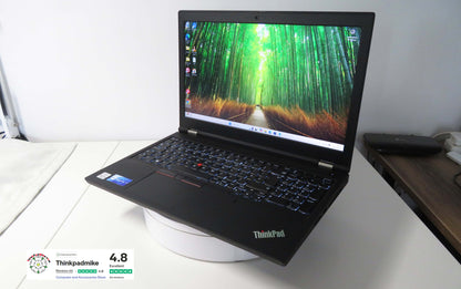 Lenovo ThinkPad P15 i7 *HEX CORE* 10850H 2.7Ghz 40GB RAM 512GB IPS B\L KB NVIDIA T2000 (1201)