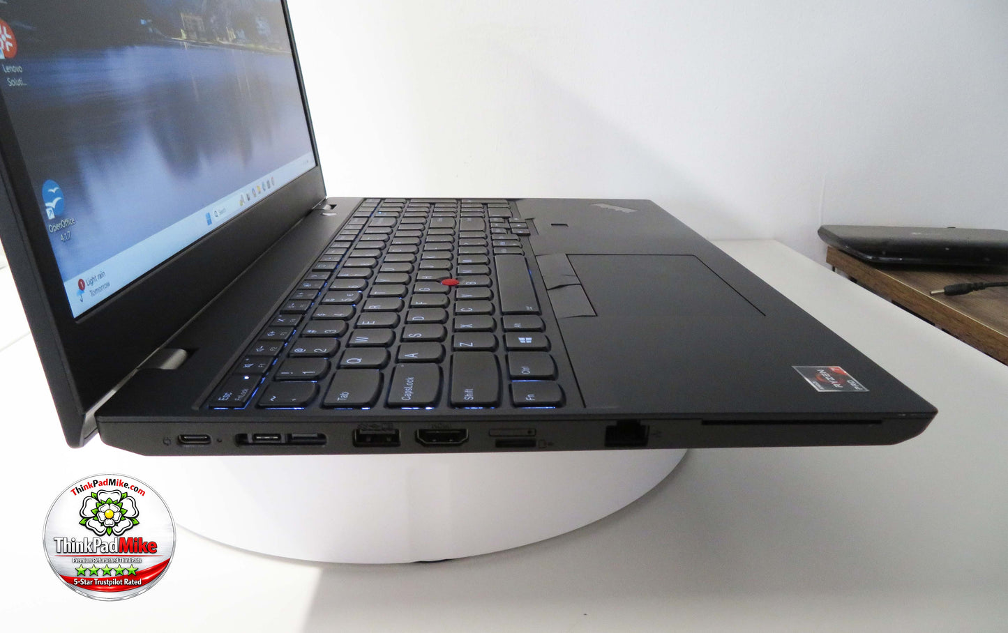 Lenovo ThinkPad L15 AMD Ryzen 7 Pro 8 CORE 32GB RAM 256GB SSD IPS FHD SCREEN B\LKB (1345)