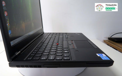 Lenovo ThinkPad P50 i7 6820HQ 48GB RAM 256GB SSD IPS NVIDIA M1000M (1105)