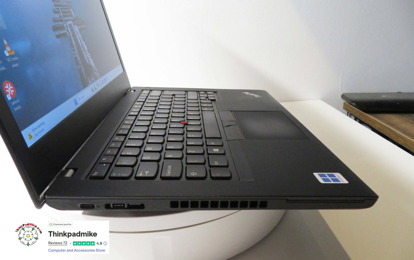 Lenovo ThinkPad T480 i5 8250U 8GB RAM 256GB SSD IPS SCREEN WIN11 (1253)