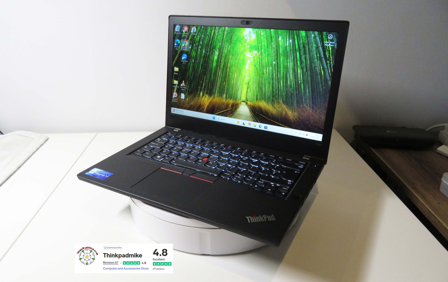 Lenovo ThinkPad T480 i5 8250U 16GB RAM 256GB SSD IPS TOUCH SCREEN (1215)
