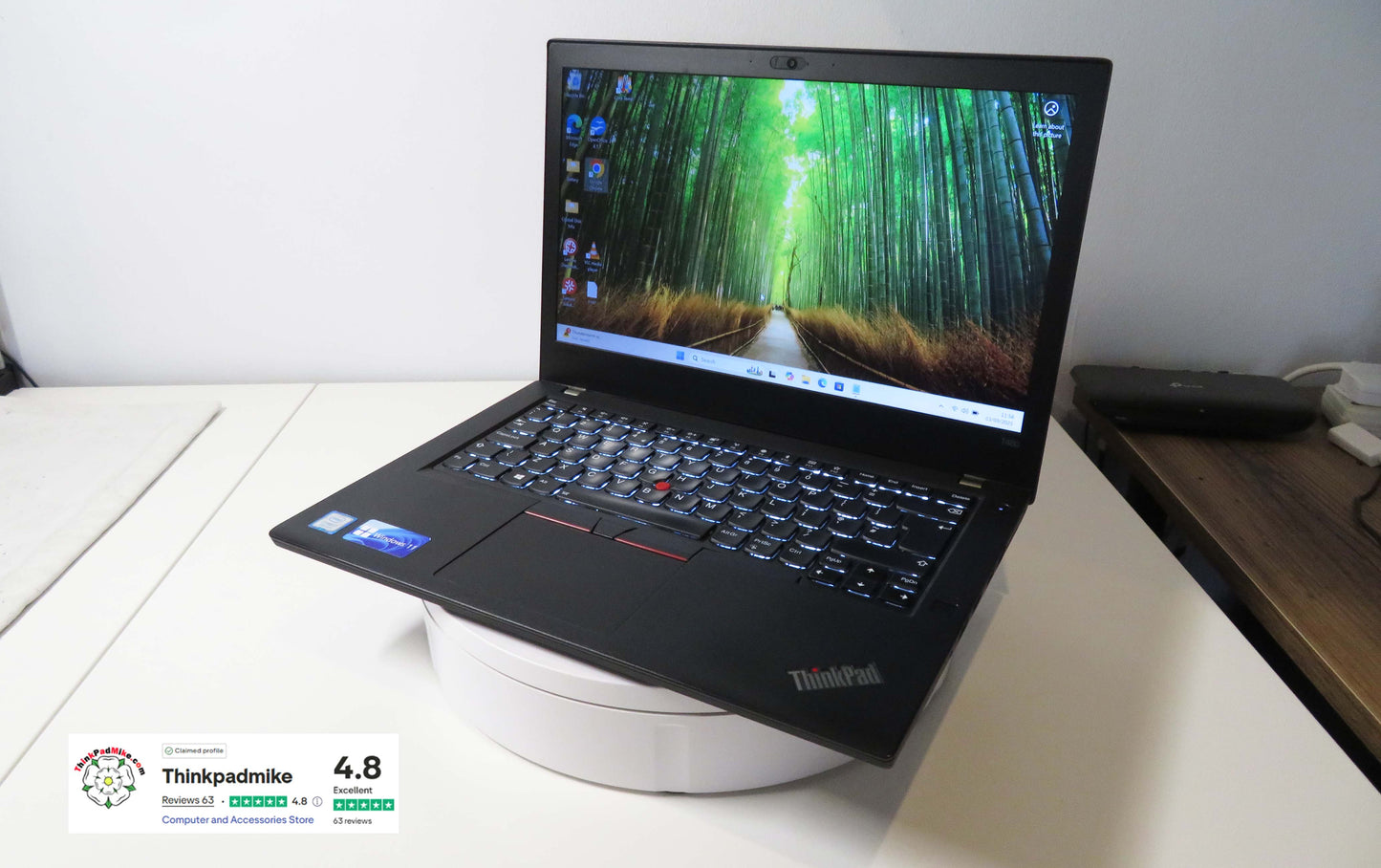 Lenovo ThinkPad T480 i7 8550U 32GB RAM 2 x256GB SSDs IPS SCREEN B\L KB (1197)