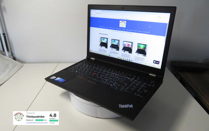 Lenovo ThinkPad P15 i7 *HEX CORE* 10850H 2.7Ghz 40GB RAM 512GB IPS B\L KB NVIDIA T2000 (1200)