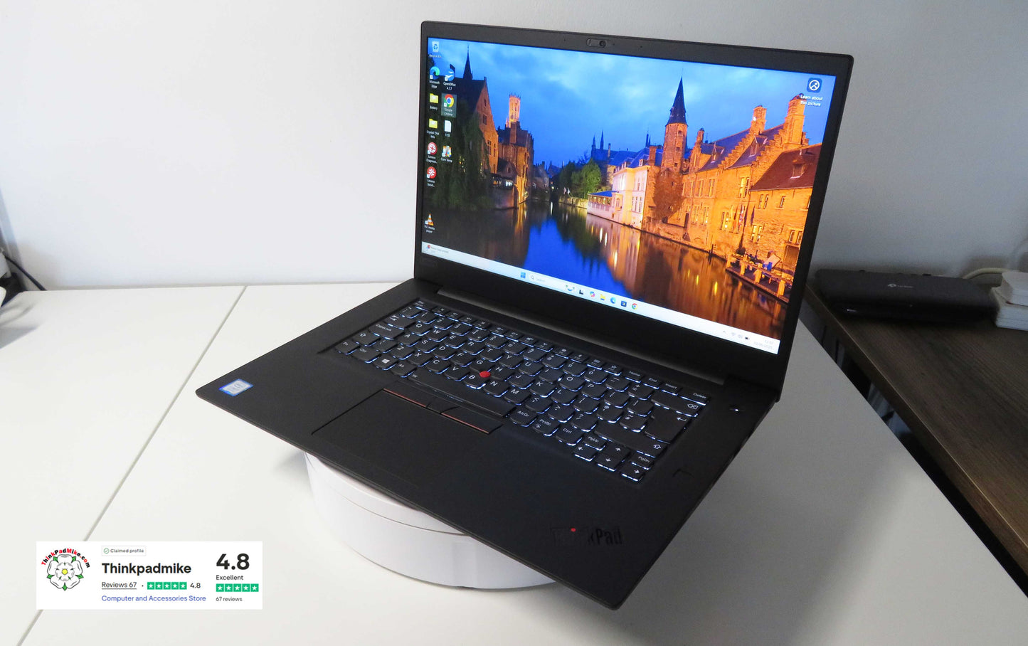 Lenovo ThinkPad P1  i7 *HEX CORE* 8750H 2.2Ghz 32GB RAM 256GB +256GB SSDs IPS B\L KB NVIDIA P1000 (1155)
