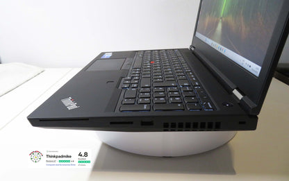 Lenovo ThinkPad P15 i7 10850H *6 CORE* 64GB RAM 512GB SSD IPS NVIDIA T2000 (1212)