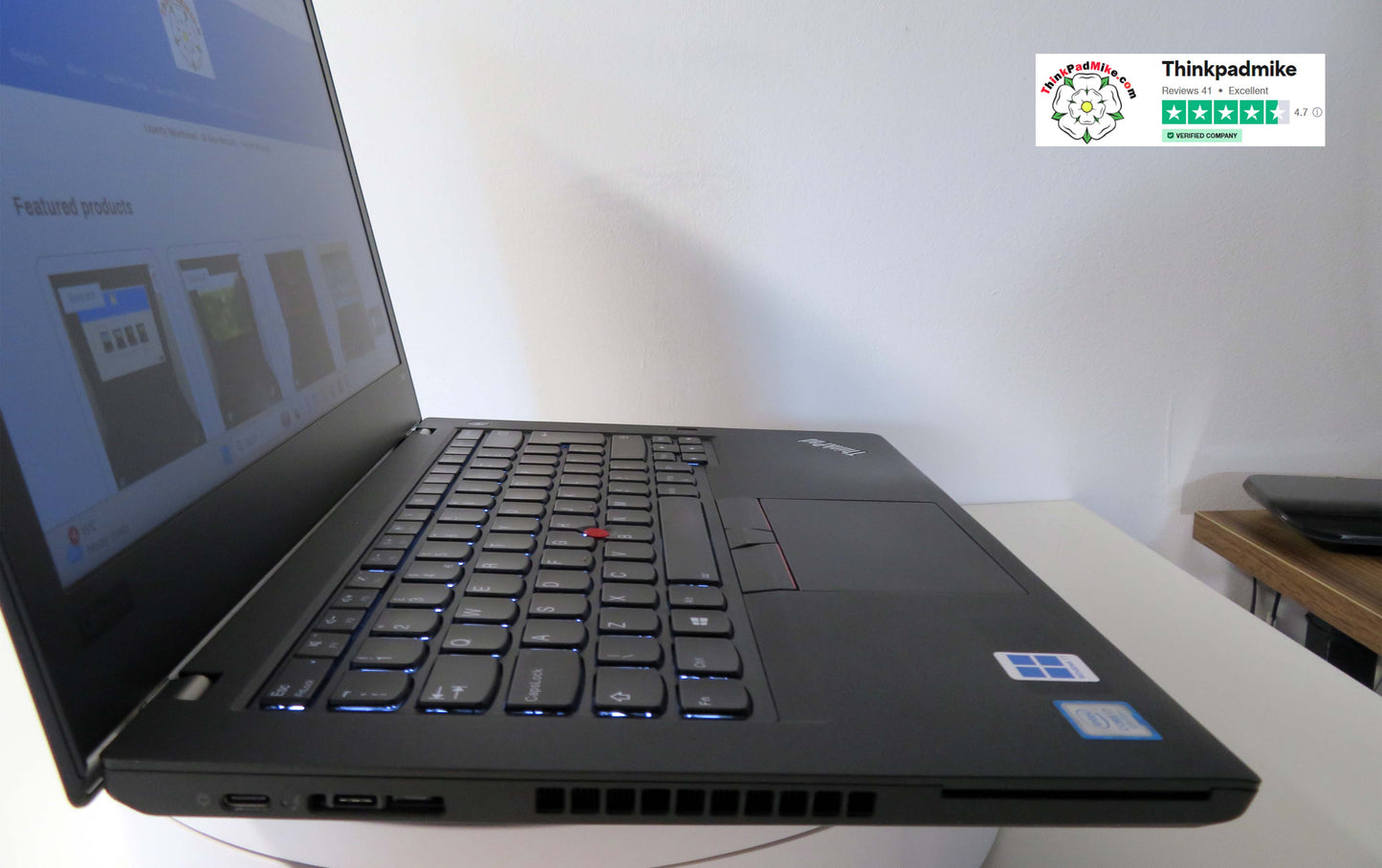 Lenovo ThinkPad T480 i7 8550U **64GB** RAM 256GB SSD IPS FHD SCREEN B\L KB (1052)