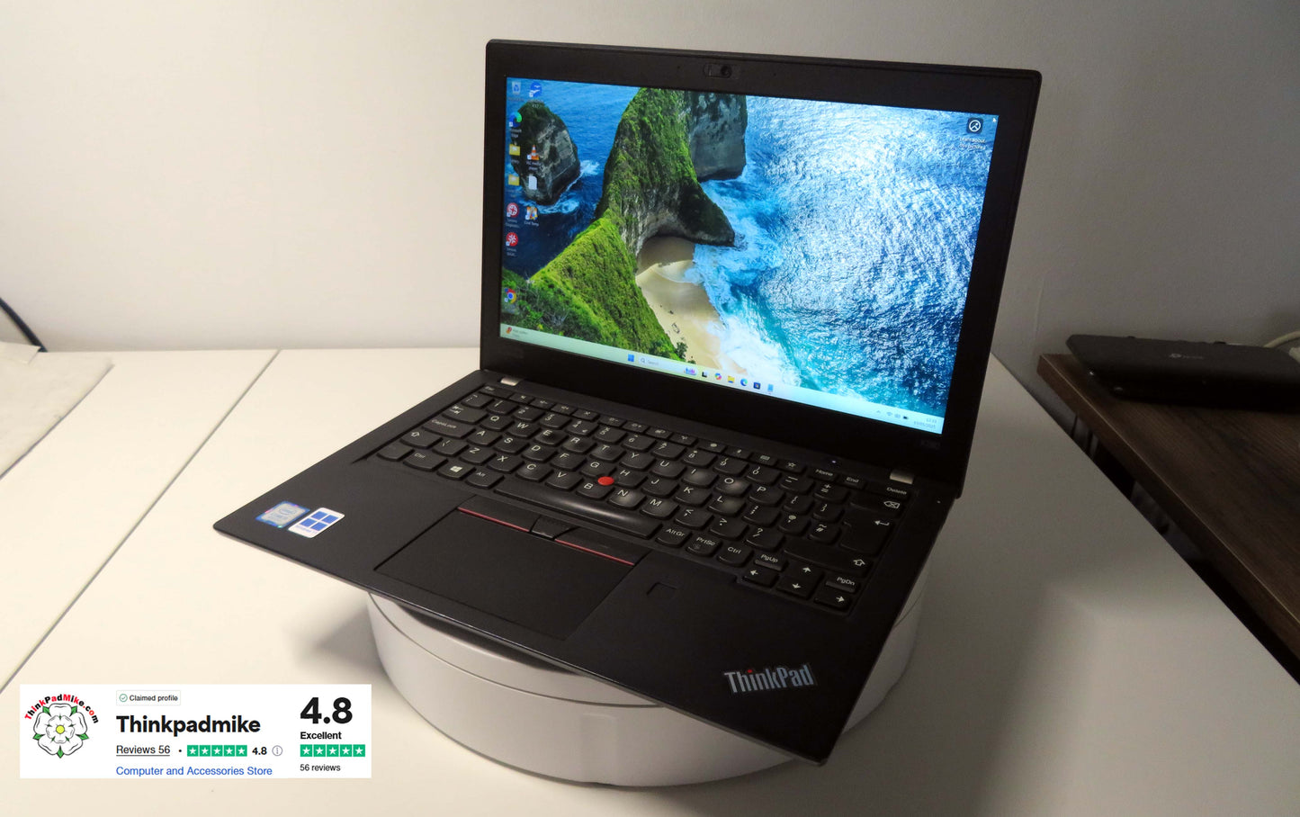 Lenovo ThinkPad x280 i5 8250U 1.6Ghz 8GB RAM 256GB SSD IPS Touch Screen (727)