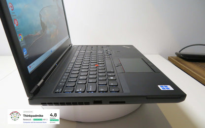 Lenovo ThinkPad P52 i7 *HEX CORE* 8750H 2.20Ghz 32GB RAM 256GB+512GB+256GB+500GB IPS B\L KB NVIDIA P1000 (1097)