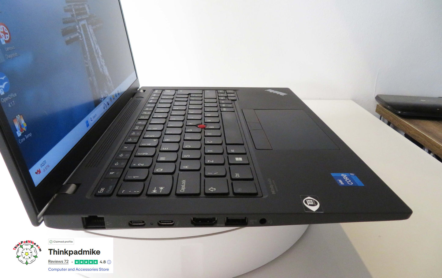 Lenovo ThinkPad T14 i7 1255u 10 Core 32GB RAM 256GB SSD WUXGA IPS SCREEN (1241)