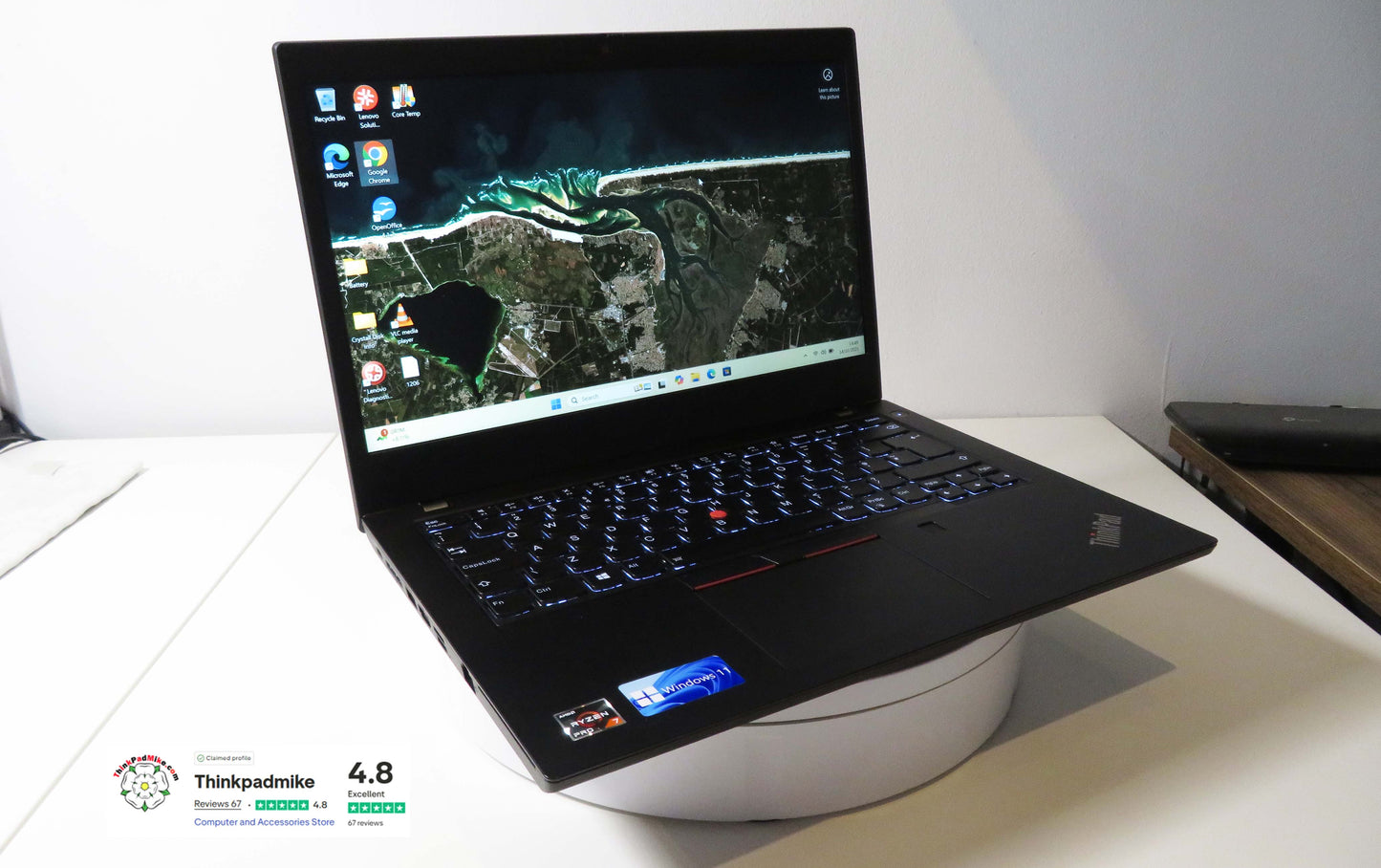 Lenovo ThinkPad L14 AMD Ryzen 7 Pro 8 CORE 32GB RAM 256GB SSD IPS FHD SCREEN (1206)