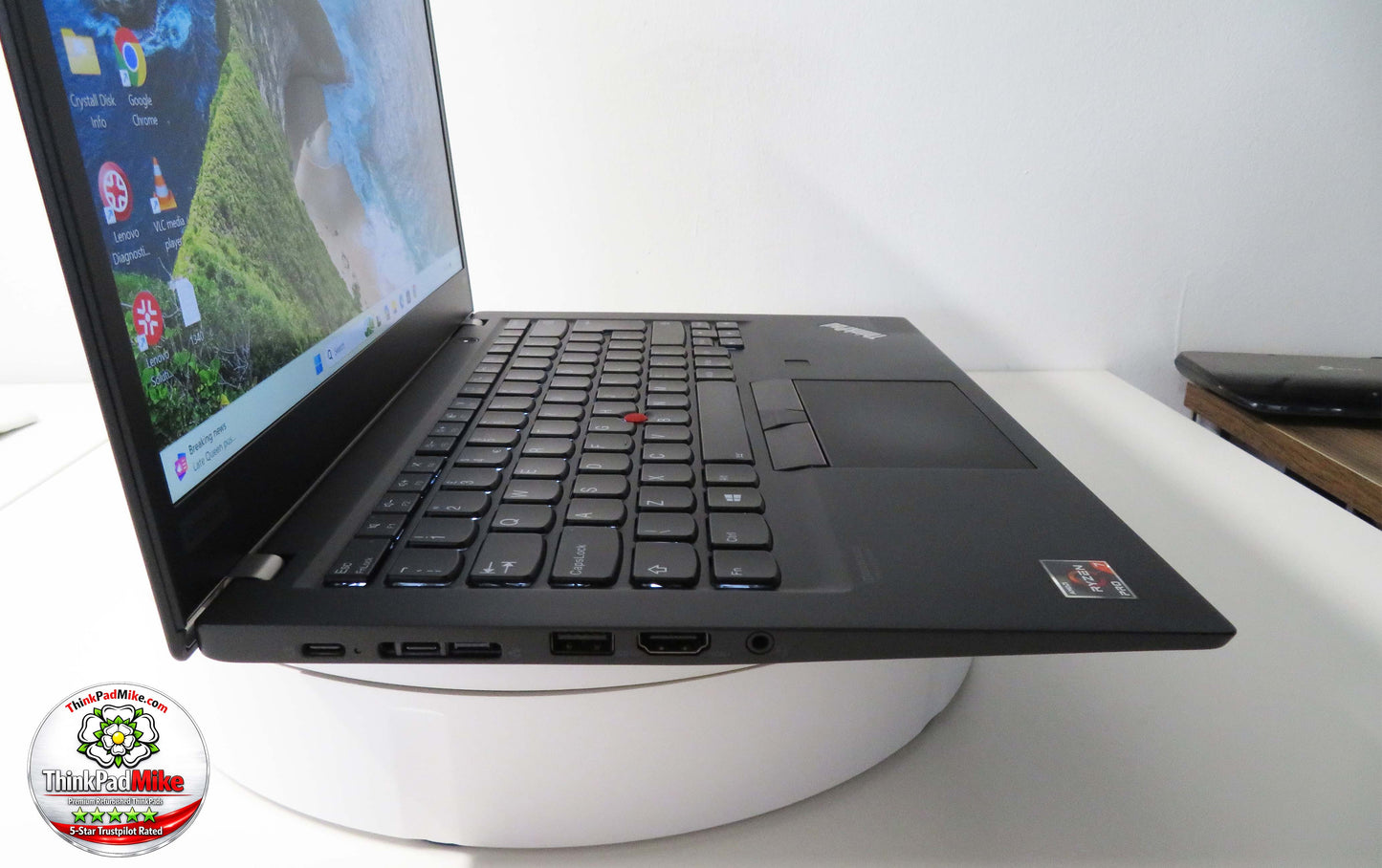 Lenovo ThinkPad T14s AMD Ryzen 7 Pro 8 CORE 16GB RAM 512GB SSD IPS FHD B\L KB (1340)