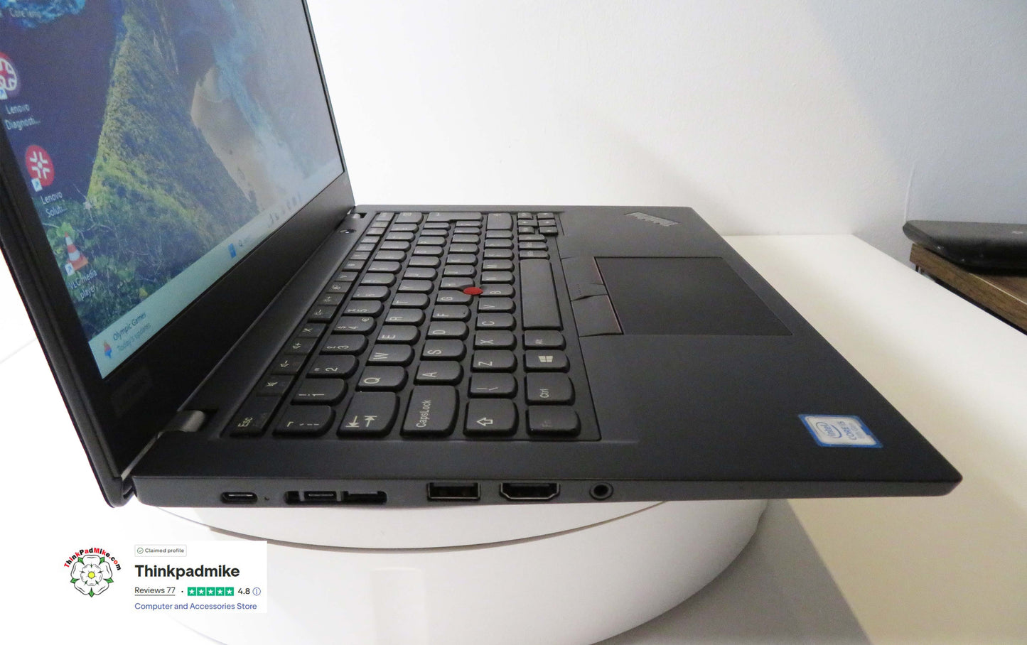 Lenovo ThinkPad x390 i5 1.6Ghz 8265U 8GB RAM 256GB SSD 13.3" HD Screen (937)