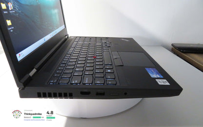 Lenovo ThinkPad P15 i7 10850H *6 CORE* 64GB RAM 512GB SSD IPS NVIDIA T2000 WIN11 (1210)