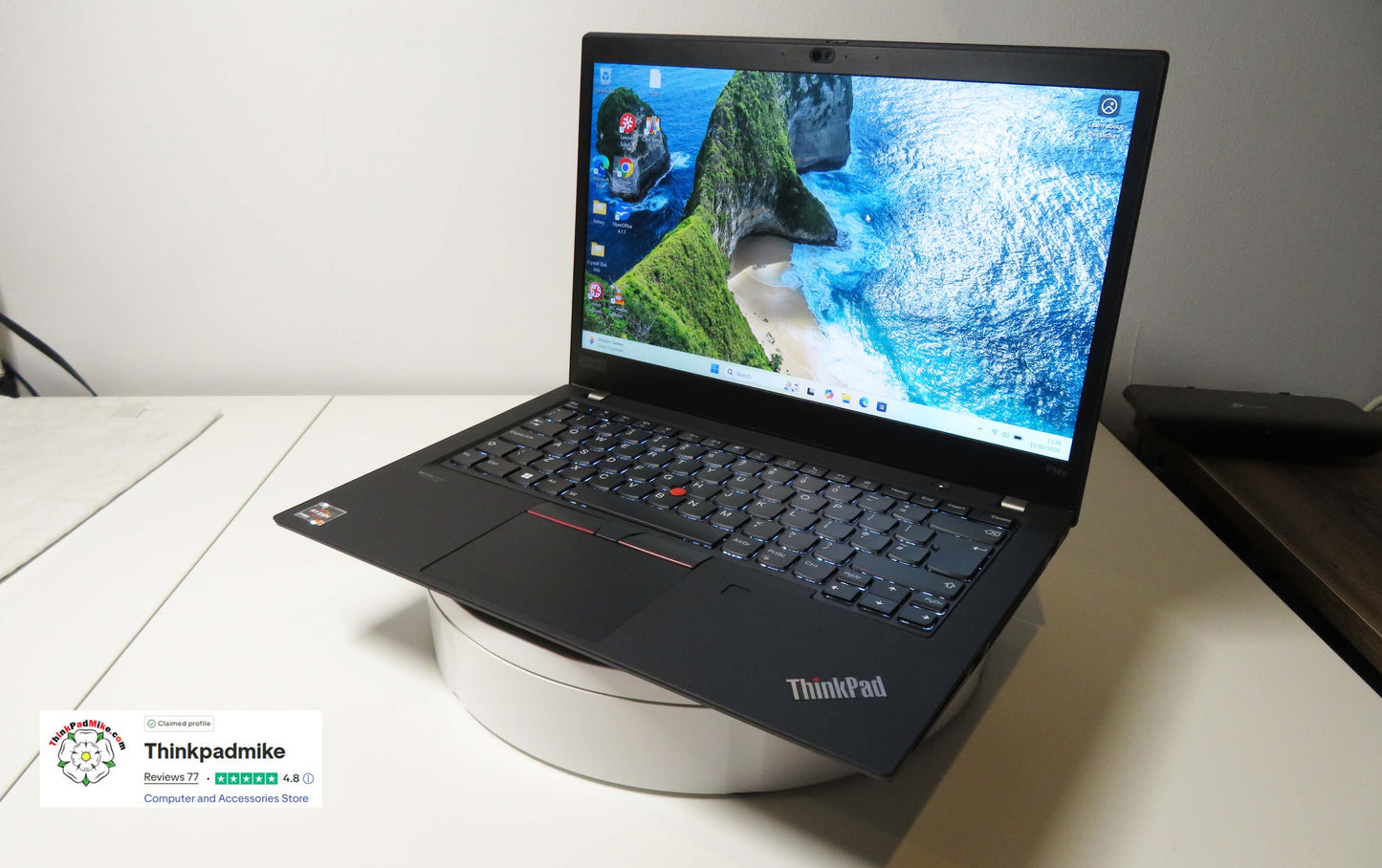 Lenovo ThinkPad P14s AMD Ryzen 7 Pro 8 Core 32GB RAM 512GB SSD IPS Screen (1290)