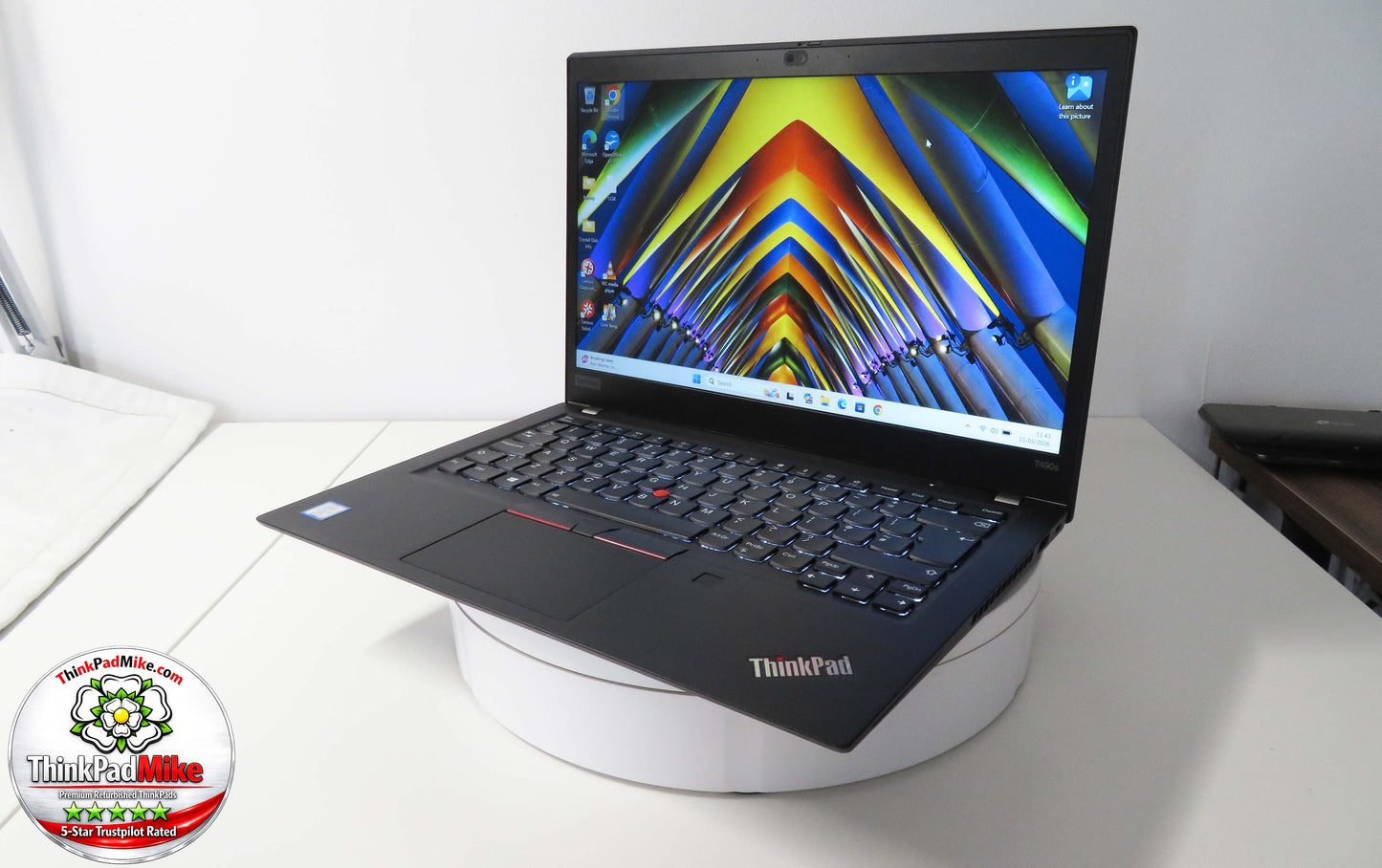 Lenovo ThinkPad T490s i7 1.9Ghz 8665U 16GB RAM 256GB SSD IPS B\L KB (1338)