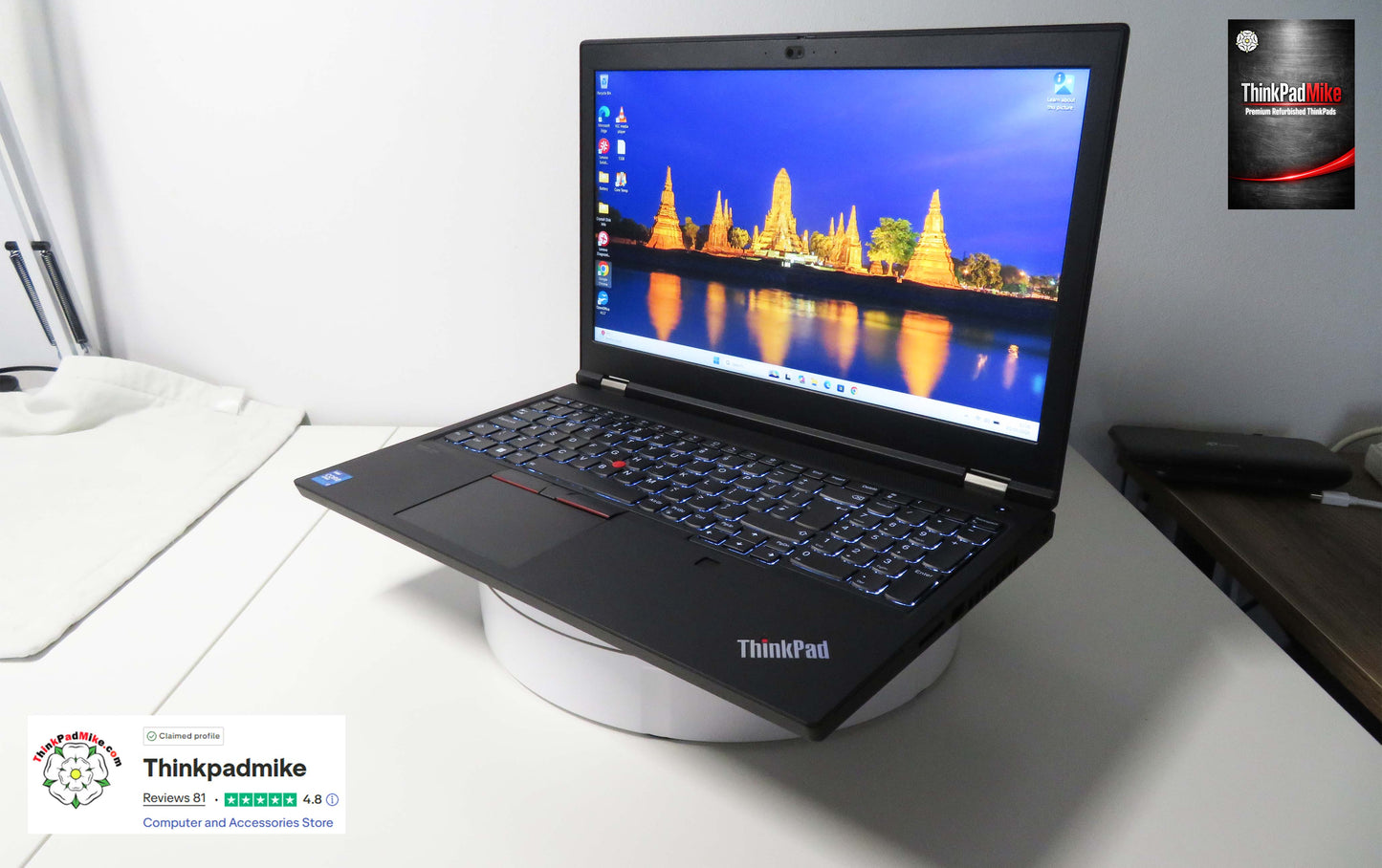 Lenovo ThinkPad P15 i7 11850H *8 CORE* 32GB RAM 1TB SSD IPS NVIDIA T1200 (1336)