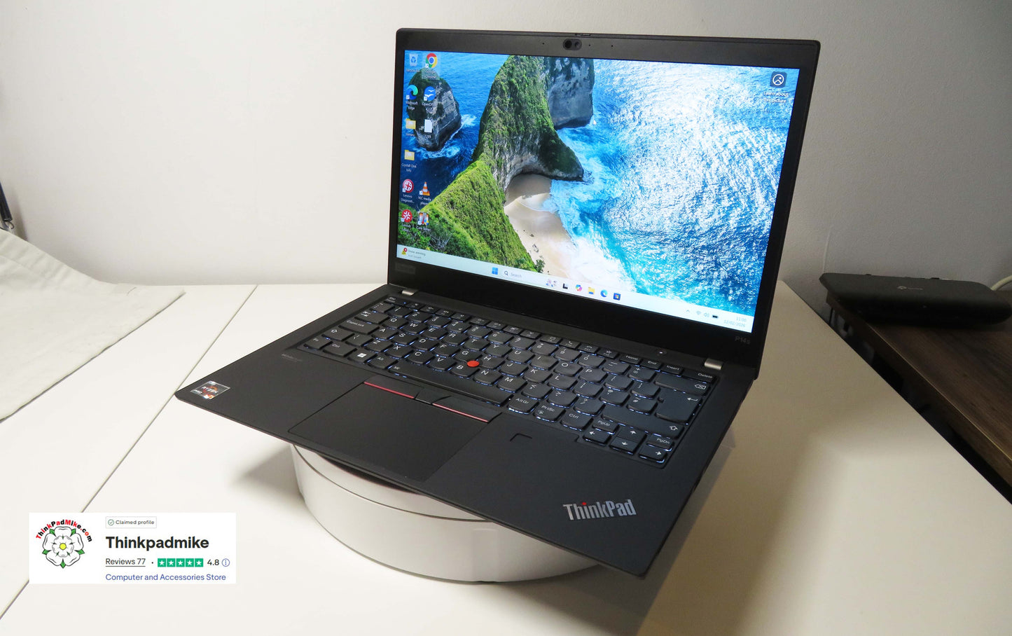 Lenovo ThinkPad P14s AMD Ryzen 7 Pro 8 Core 32GB RAM 512GB SSD IPS Screen (1289)