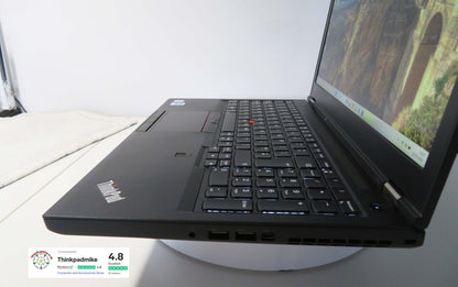 Lenovo ThinkPad P52 i7 *HEX CORE* 8850H 2.6Ghz 64GB RAM 512GB + 120GB IPS B\L KB NVIDIA P2000 WIN11 (1151)