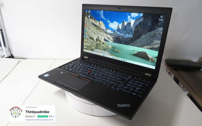 Lenovo ThinkPad P50 i7 6820HQ 32GB RAM 2 x 256GB SSDs IPS NVIDIA M2000M (1240)