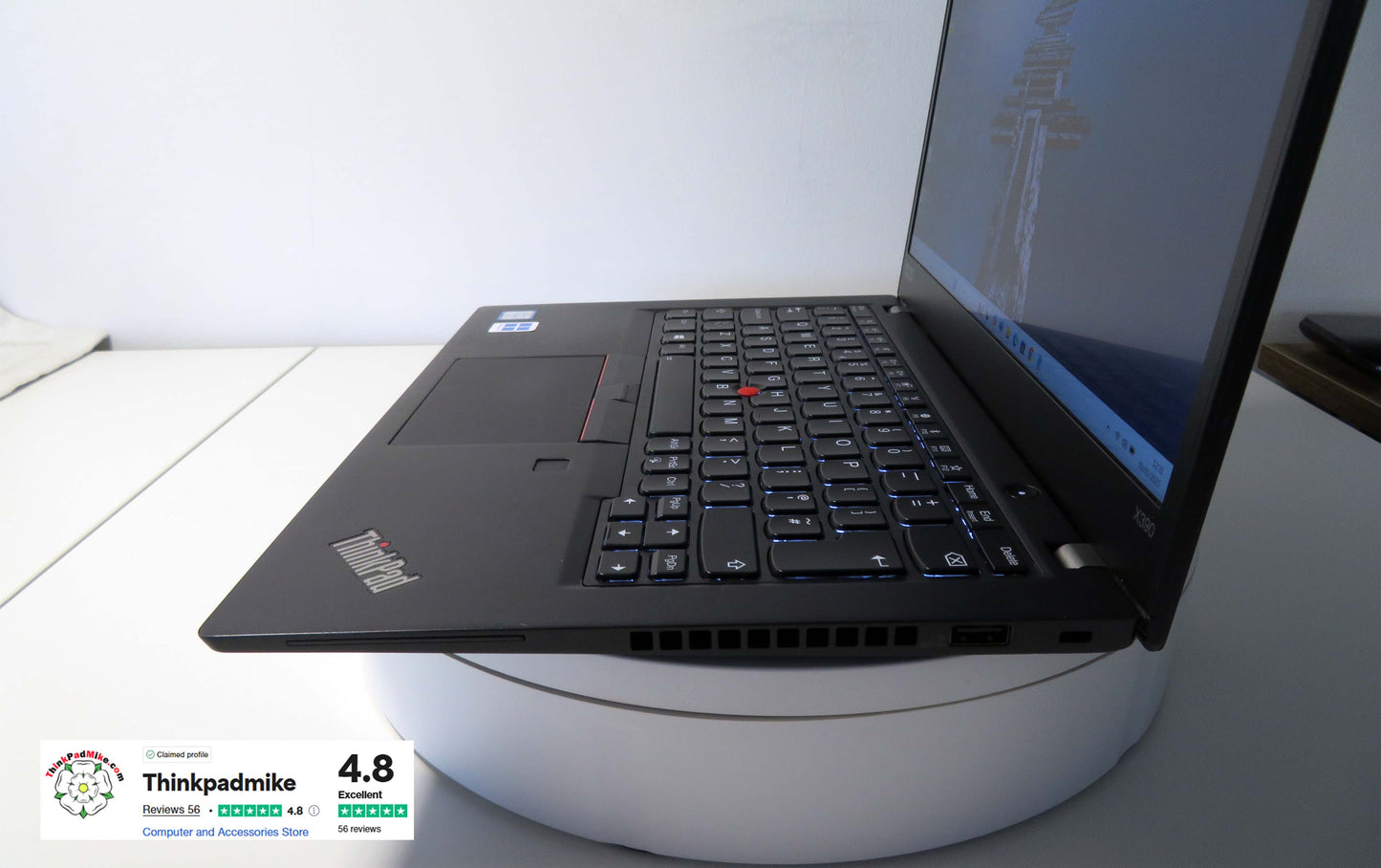 Lenovo ThinkPad x390 i5 1.6Ghz 8365U 16GB RAM 256GB SSD IPS TOUCH Screen B\L KB (827)