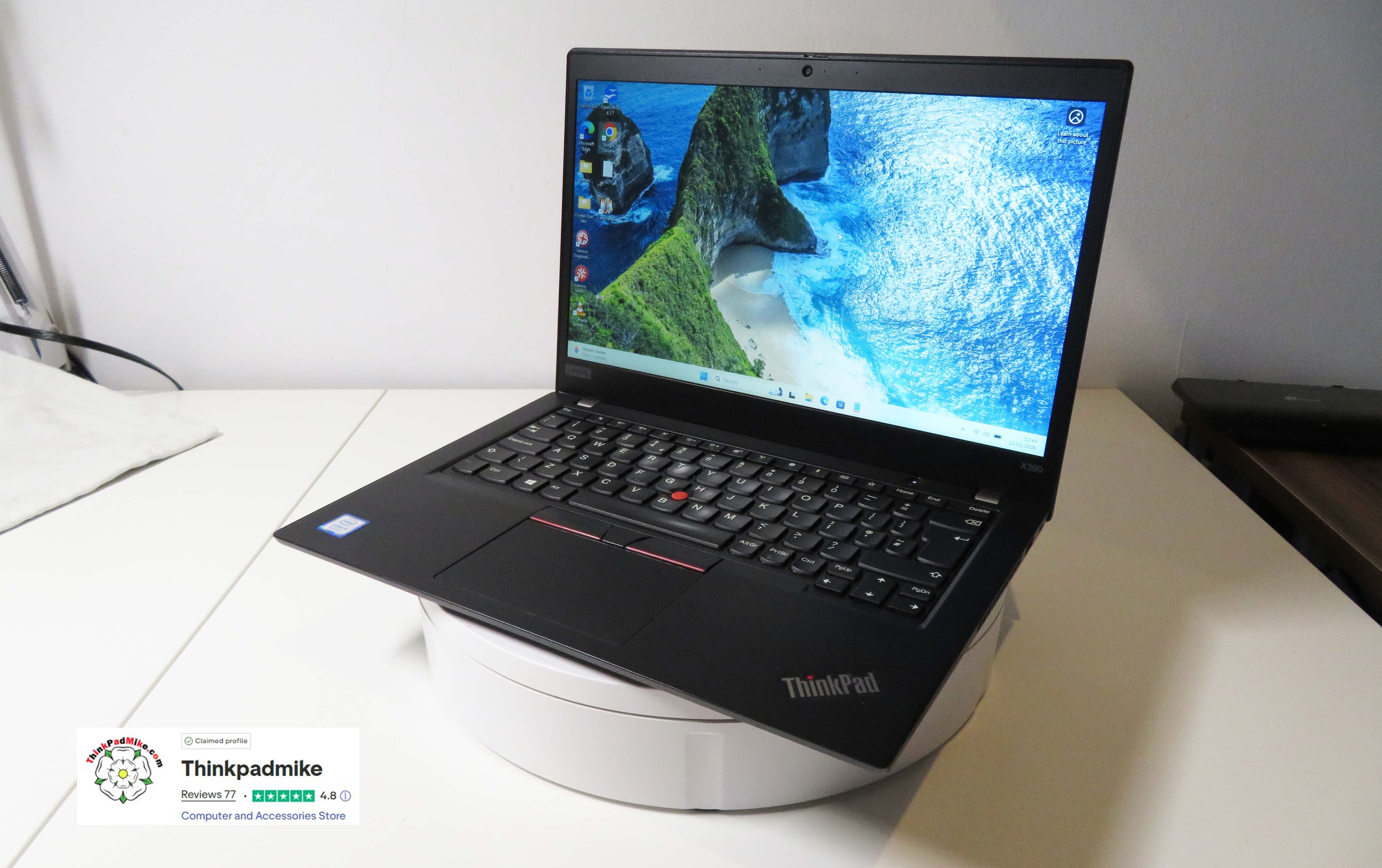 Refurbished Lenovo ThinkPad X390 i5 | 8GB RAM| 256GB SSD| 13.3 Refurbished Lenovo ThinkPad X390 i5 | 8GB RAM| 256GB SSD| 13.3