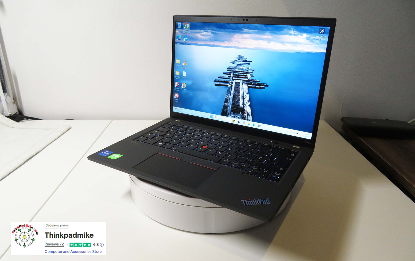 Lenovo ThinkPad P14s i7 1260P **12 Core** 32GB RAM 512GB SSD IPS WUXGA NVIDIA T550 WIN11 (1250)