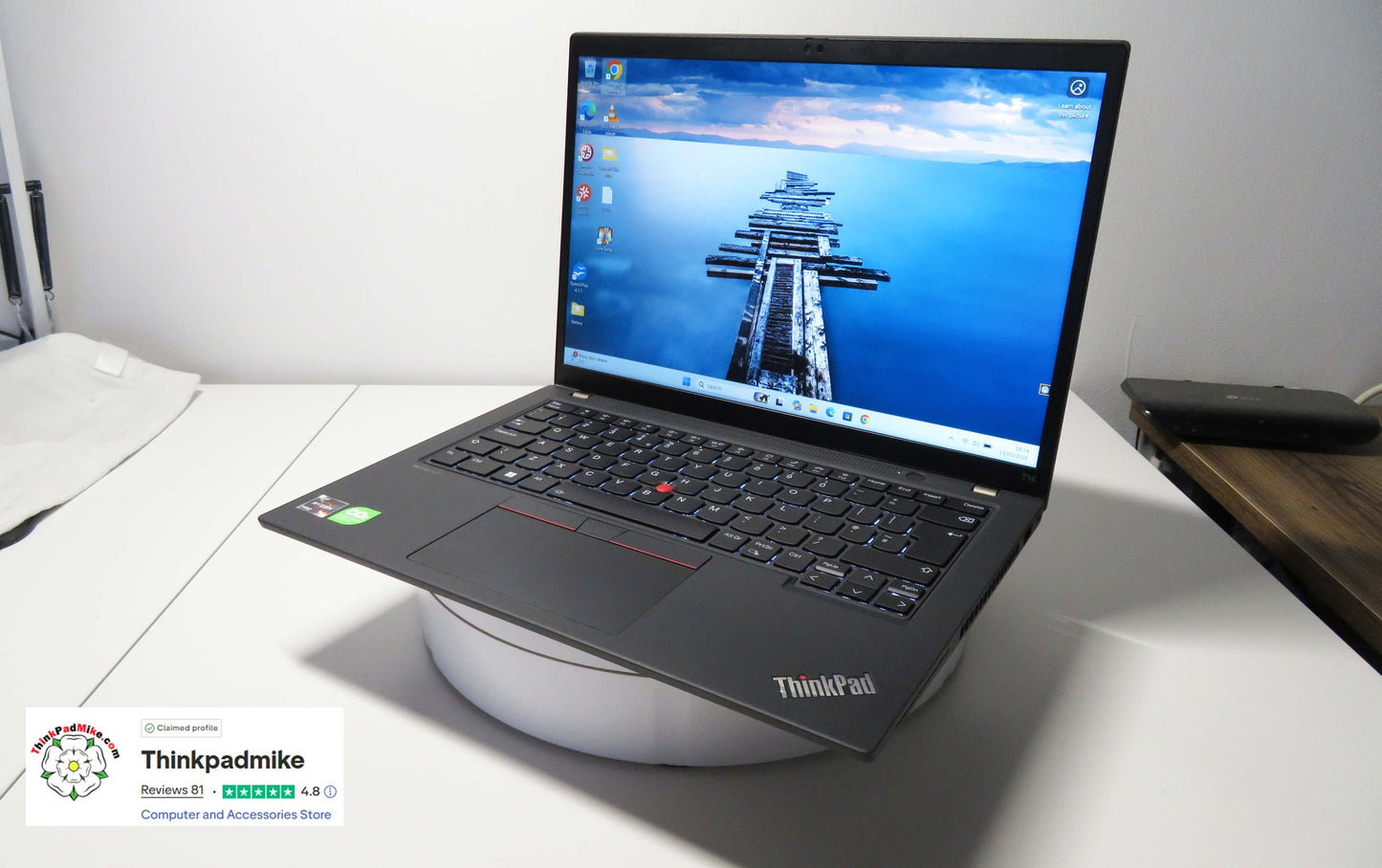 Lenovo ThinkPad T14 AMD Ryzen 7 Pro 8 CORE 32GB RAM 256GB SSD IPS WUXGA SCREEN B\LKB (1310)