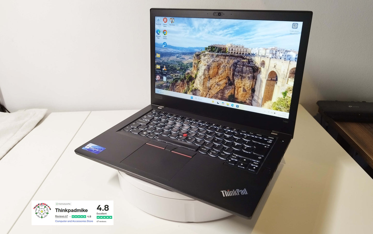 Lenovo ThinkPad T480 i5 8250U 32GB RAM 256GB SSD IPS TOUCH SCREEN (1214)