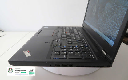 Lenovo ThinkPad P52 i7 *HEX CORE* 8850H 2.6Ghz 64GB RAM 512GB + 128GB IPS B\L KB NVIDIA P2000 WIN11 (1041)