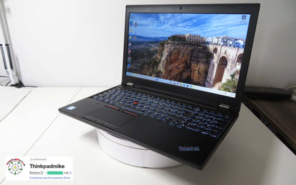 Lenovo ThinkPad P50 i7 6820HQ 64GB RAM 256GB+256GB SSDs IPS NVIDIA M1000M (1108)