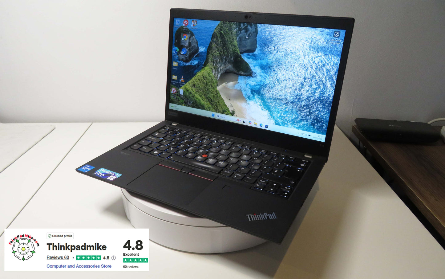 Lenovo ThinkPad T14 i5 1145G7 32GB RAM 256GB SSD IPS FHD SCREEN B\L KB(1172)