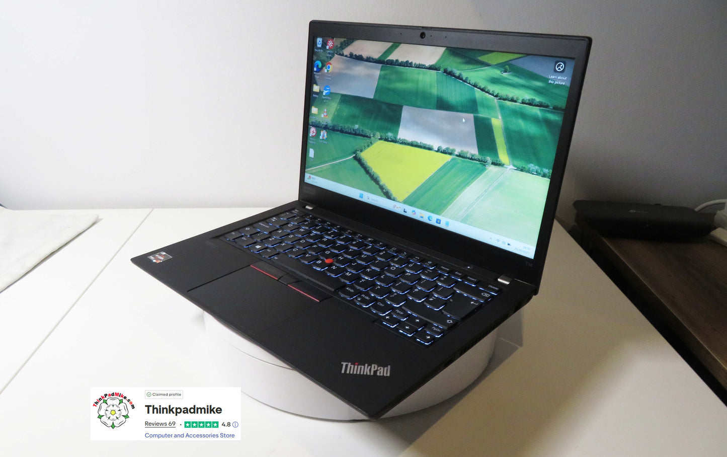 Lenovo ThinkPad T14 AMD Ryzen 7 Pro 8 CORE 20GB RAM 512GB SSD TN FHD SCREEN B\LKB (1230)