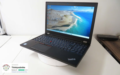 Lenovo ThinkPad P50 i7 6820HQ 32GB RAM 512GB SSD IPS NVIDIA M1000M (1274)