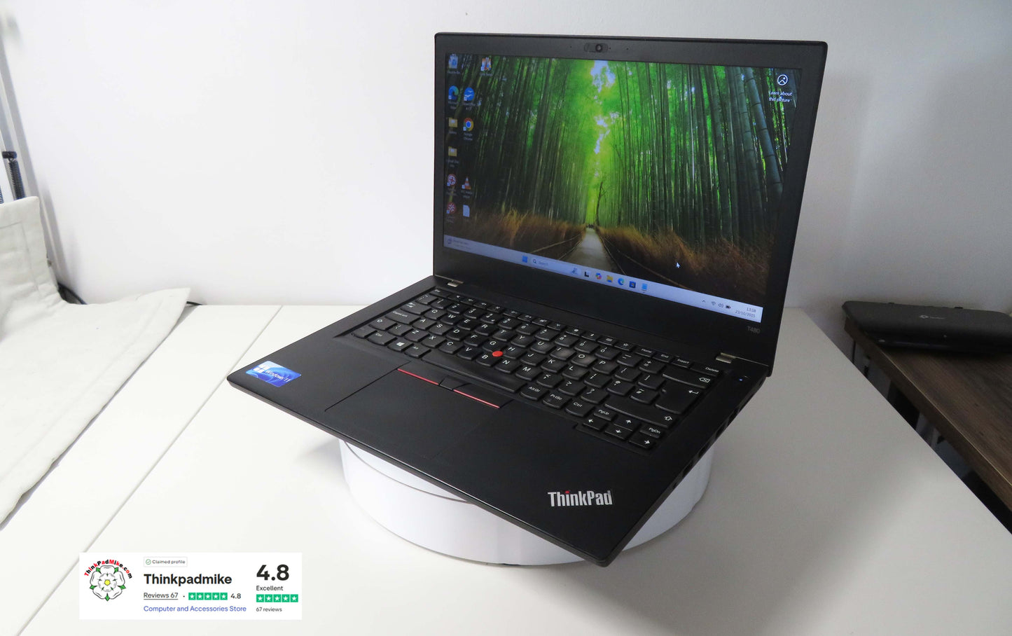 Lenovo ThinkPad T480 i5 8250U 16GB RAM 256GB SSD IPS SCREEN WIN11 (1226)