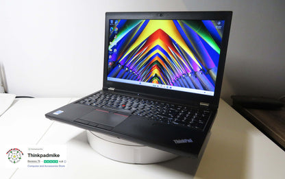 Lenovo ThinkPad P52 i7 *6 CORE* 8850H 2.6Ghz 64GB RAM 512GB SSD IPS B\L KB NVIDIA P2000 (1276)