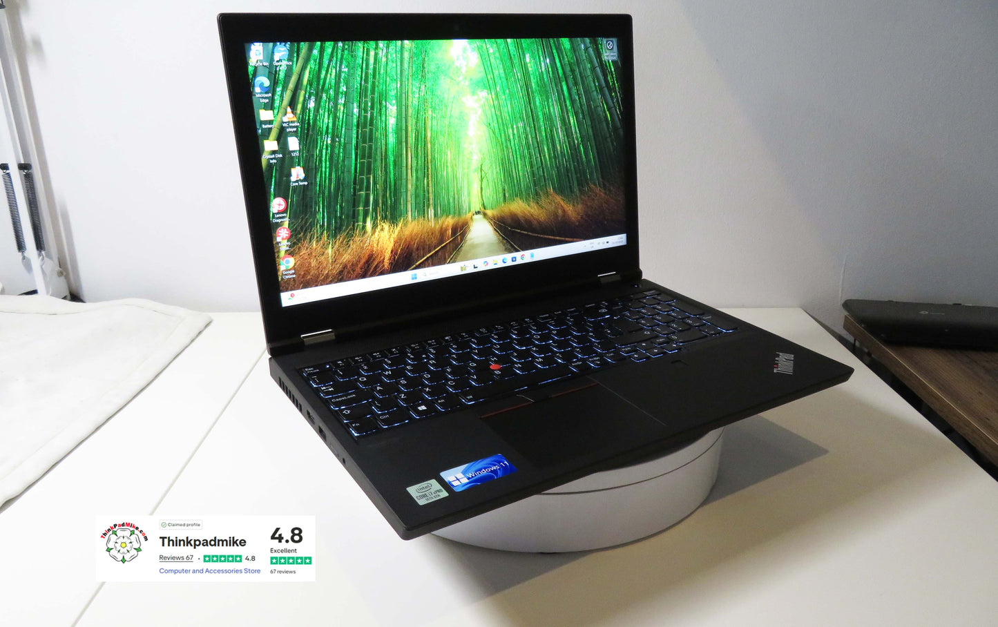 Lenovo ThinkPad P15 i7 10850H *6 CORE* 64GB RAM 512GB SSD IPS NVIDIA T2000 (1212)
