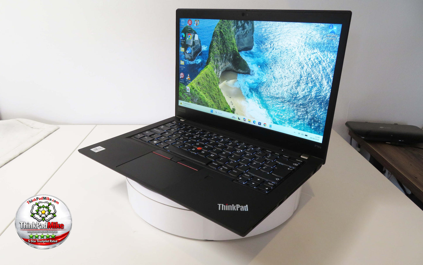 Lenovo ThinkPad P14s i7 10510U 16GB RAM 256GB SSD IPS SCREEN B\L KB (1383)