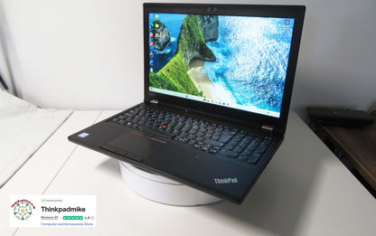 Lenovo ThinkPad P52 i7 *6 CORE* 8850H 2.6Ghz 32GB RAM 512GB SSD IPS B\L KB NVIDIA P1000 (1313)