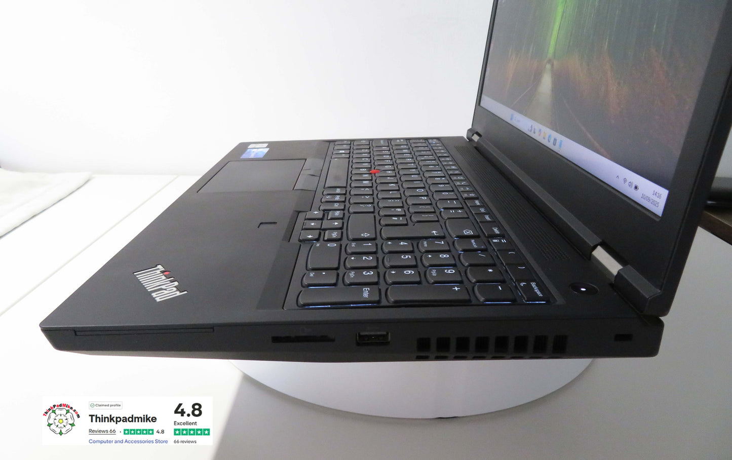 Lenovo ThinkPad P15 i7 *HEX CORE* 10850H 2.7Ghz 40GB RAM 512GB IPS B\L KB NVIDIA T2000 (1201)