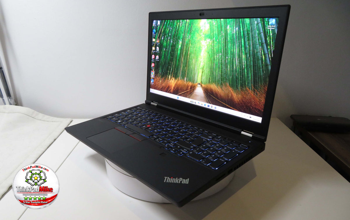 Lenovo ThinkPad P15 i7 11850H *8 CORE* 40GB RAM 2 x 256GB SSDs UHD NVIDIA T1200 (1393)