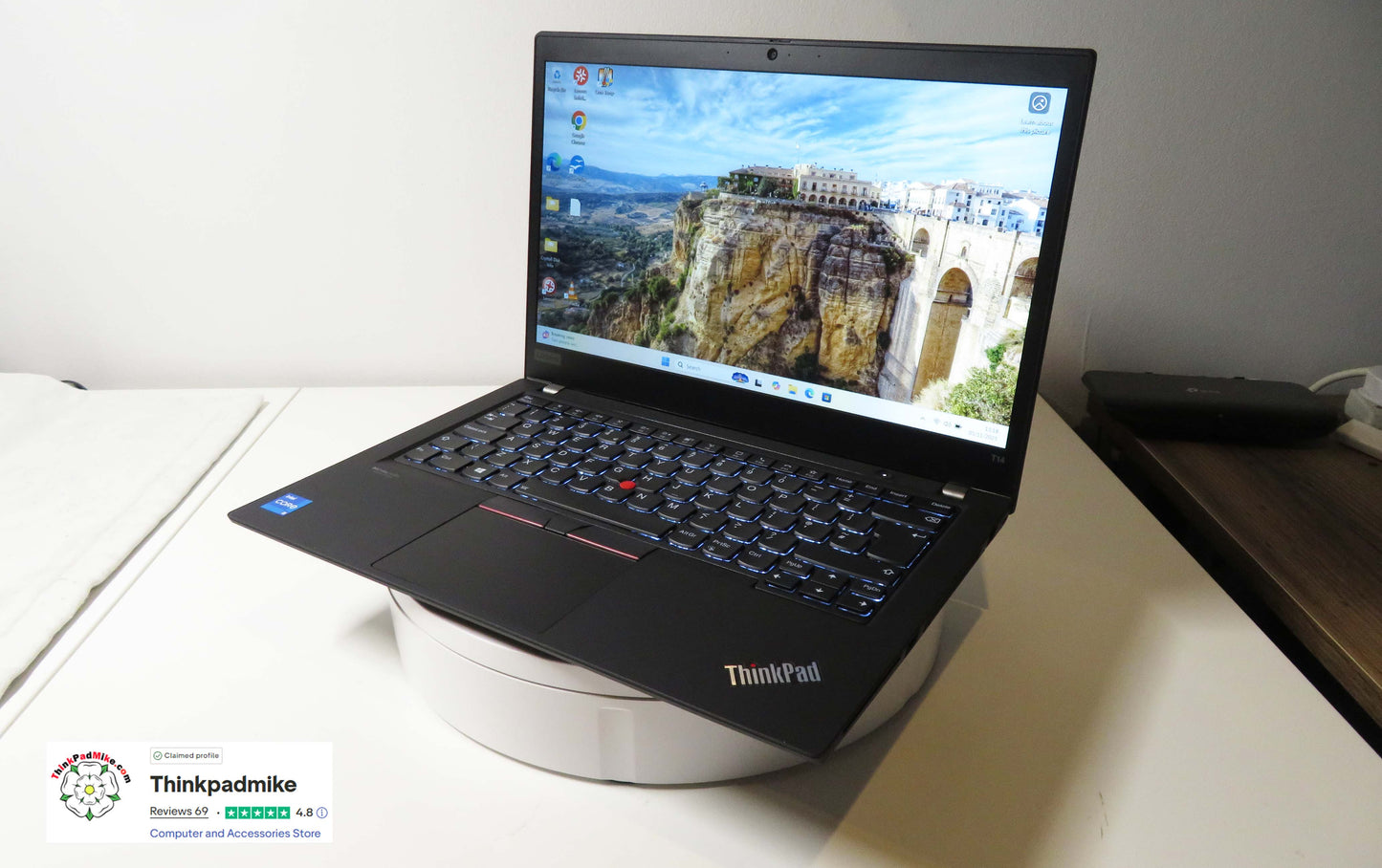 Lenovo ThinkPad T14 i5 1135G7 16GB RAM 256GB SSD IPS FHD SCREEN B\LKB (1235)