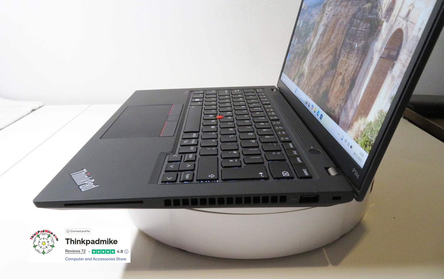 Lenovo ThinkPad P14s i7 1270P **12 Core** 32GB RAM 512GB SSD IPS WUXGA NVIDIA T550 WIN11 (1251)