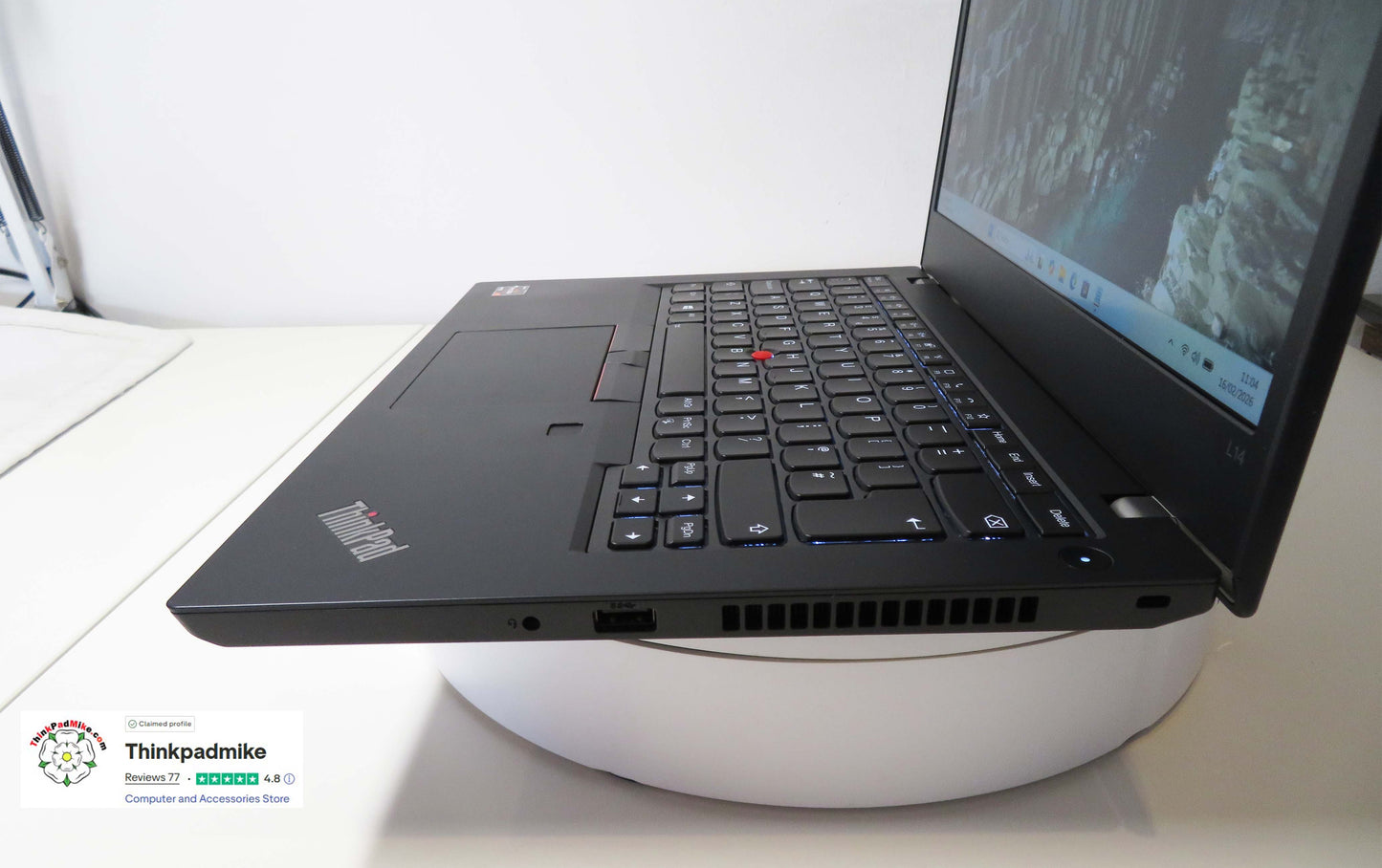 Lenovo ThinkPad L14 AMD Ryzen 7 Pro 8 CORE 24GB RAM 256GB SSD IPS FHD SCREEN (1292)