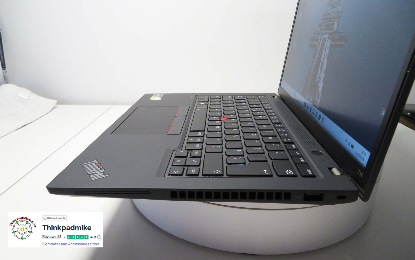 Lenovo ThinkPad T14 AMD Ryzen 7 Pro 8 CORE 32GB RAM 256GB SSD IPS WUXGA SCREEN B\LKB (1310)