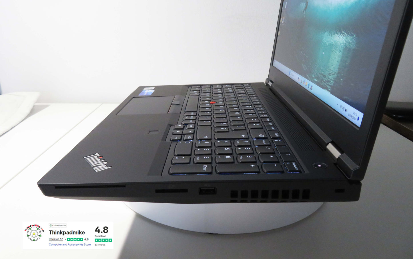 Lenovo ThinkPad P15 i7 10850H *6 CORE* 64GB RAM 512GB SSD IPS NVIDIA T2000 WIN11 (1210)