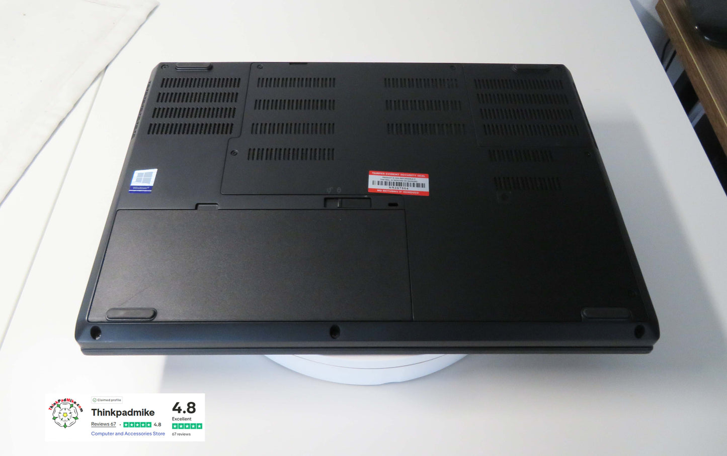 Lenovo ThinkPad P52 i7 *HEX CORE* 8850H 2.6Ghz 64GB RAM 512GB + 120GB IPS B\L KB NVIDIA P2000 WIN11 (1151)