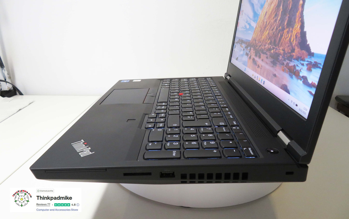 Lenovo ThinkPad P15 i7 11850H *8 CORE* 32GB RAM 512GB SSD UHD NVIDIA T1200 (1301)