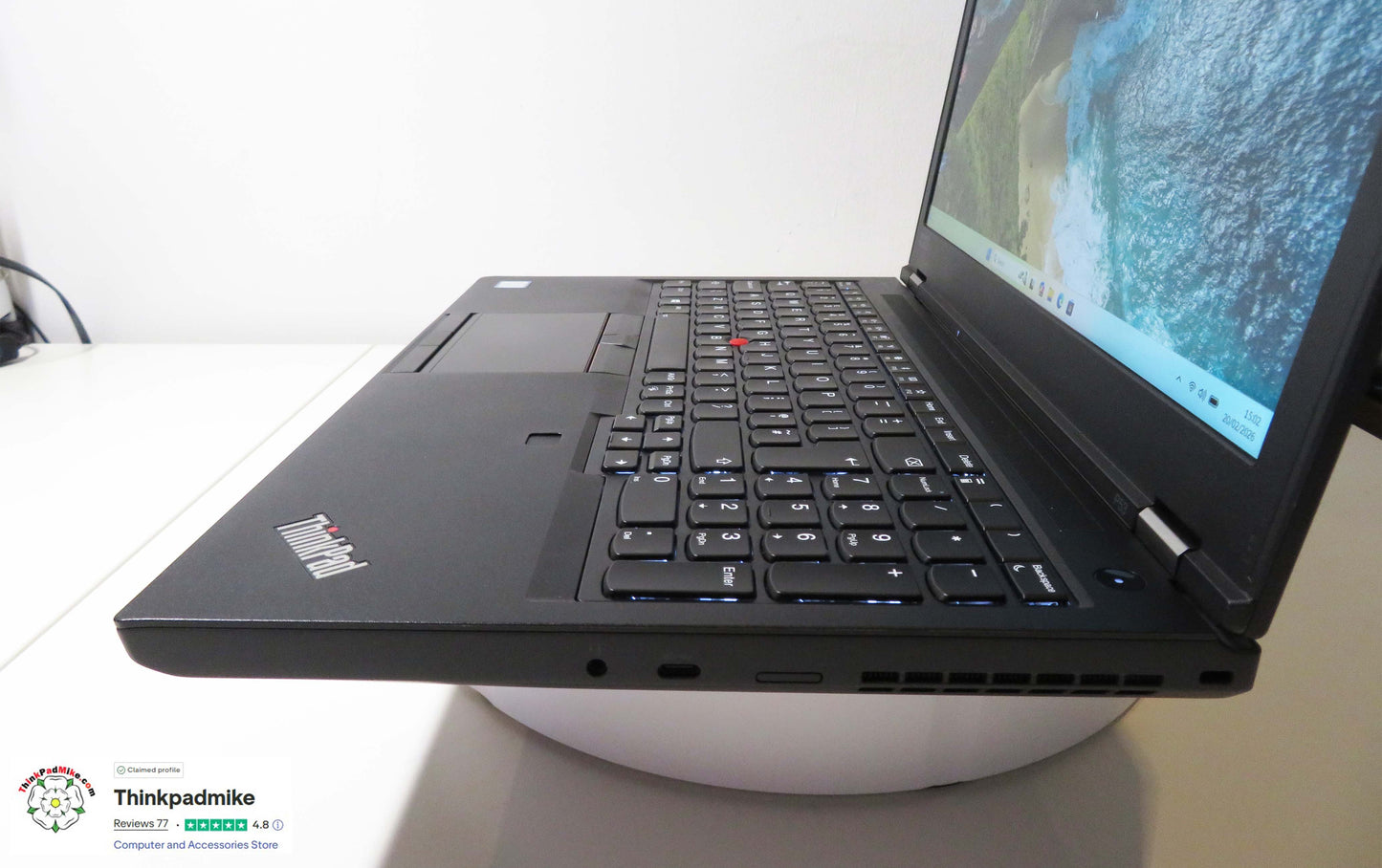 Lenovo ThinkPad P53 i7 *6 CORE* 9750H 2.6Ghz 32GB RAM 512GB SSD IPS B\L KB NVIDIA T1000 (1299)