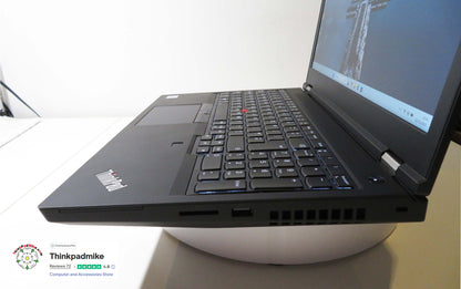 ThinkPad P15 left side ports - USB-C Thunderbolt 3, HDMI, Ethernet